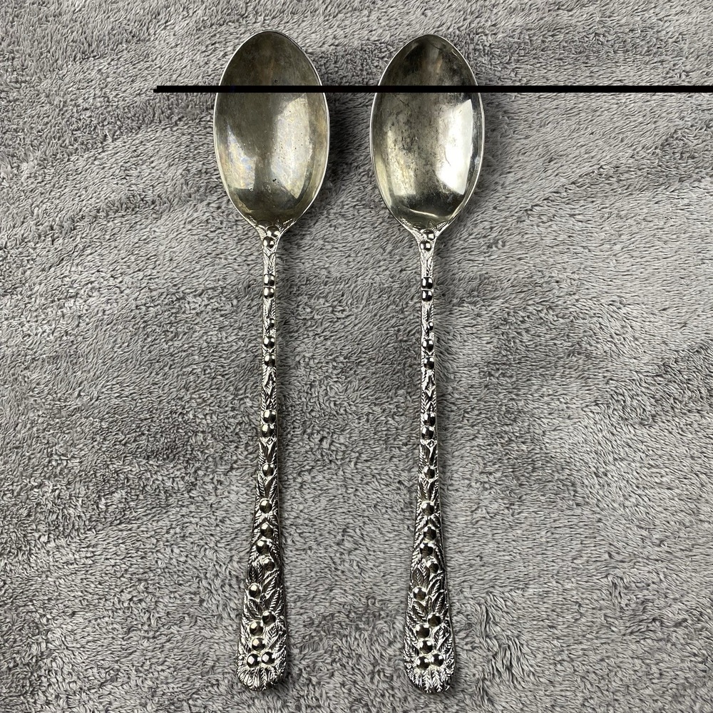 International Silver Company Serving 2 Spoons 12"‎
